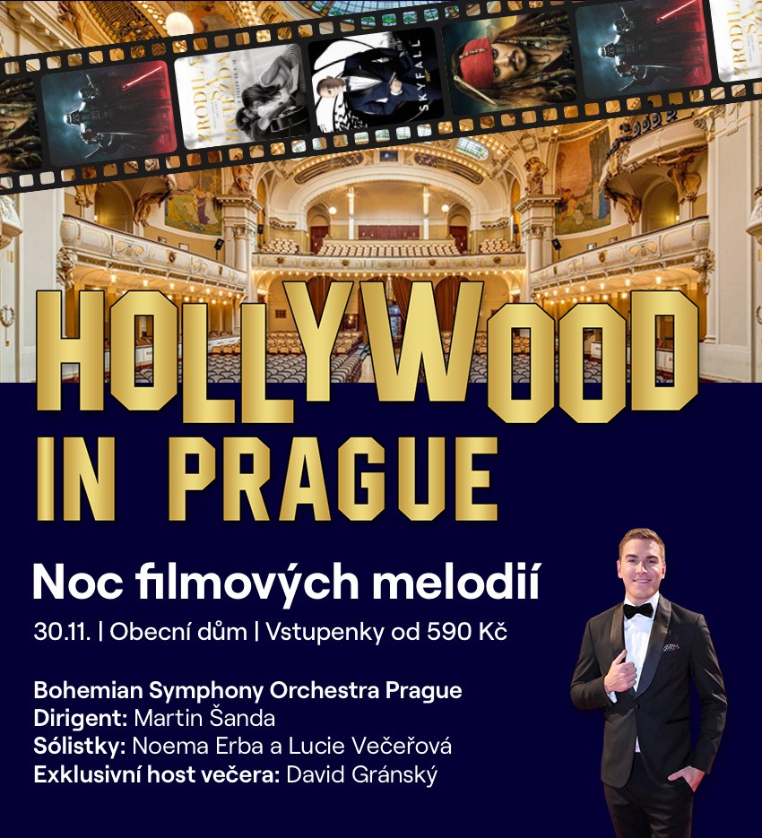 HOLLYWOOD IN PRAGUE: Noc filmových melodií
