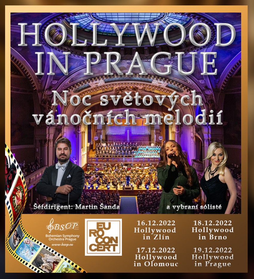 Hollywood in Prague: Noc světových vánočních melodií
