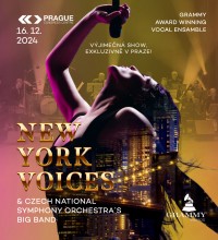 New York Voices (USA) with Czech National Symphony Orchestra´s Big Band